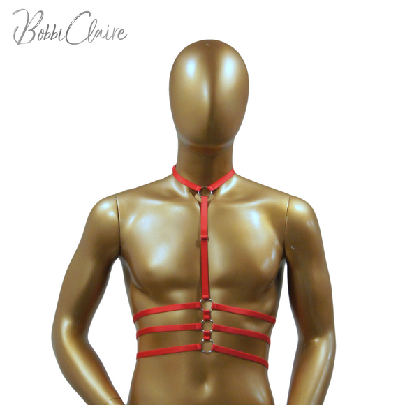 The Clavet Harness - Red